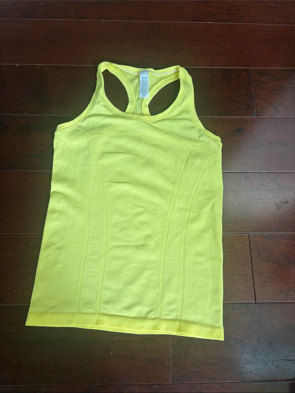 Ivivva Neon Yellow Racerback Tank